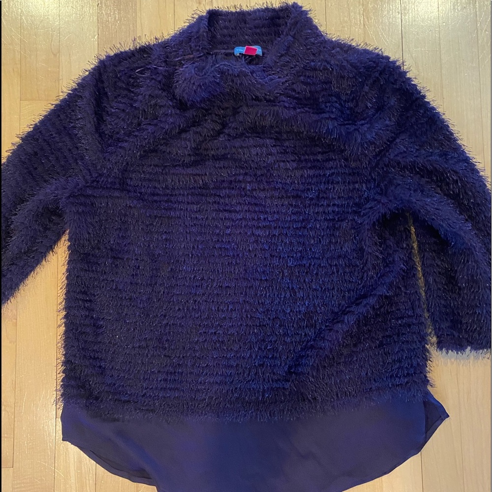 Furry / feather sweater!